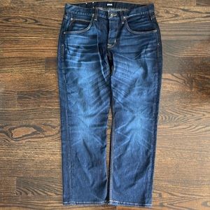 Hudson mens straight leg jeans